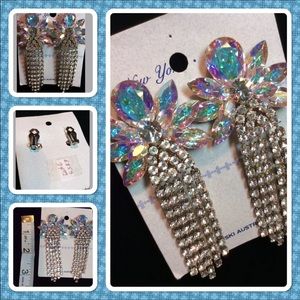 New  NY~ Paris clip on Earrings